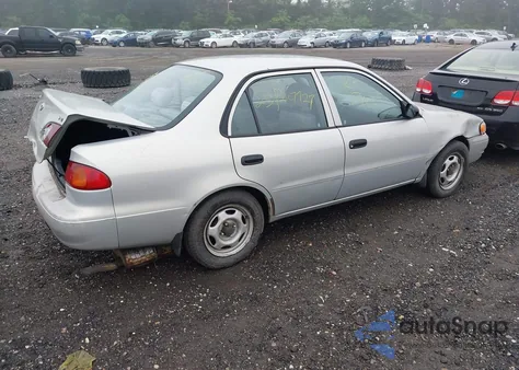 2000 Toyota Corolla Ve z USA, uszkodzony, nr VIN 2T1BR12E3YC284075
